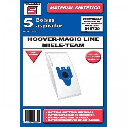 Sacos para aspirador de pó Tecnhogar Miele-Hoo