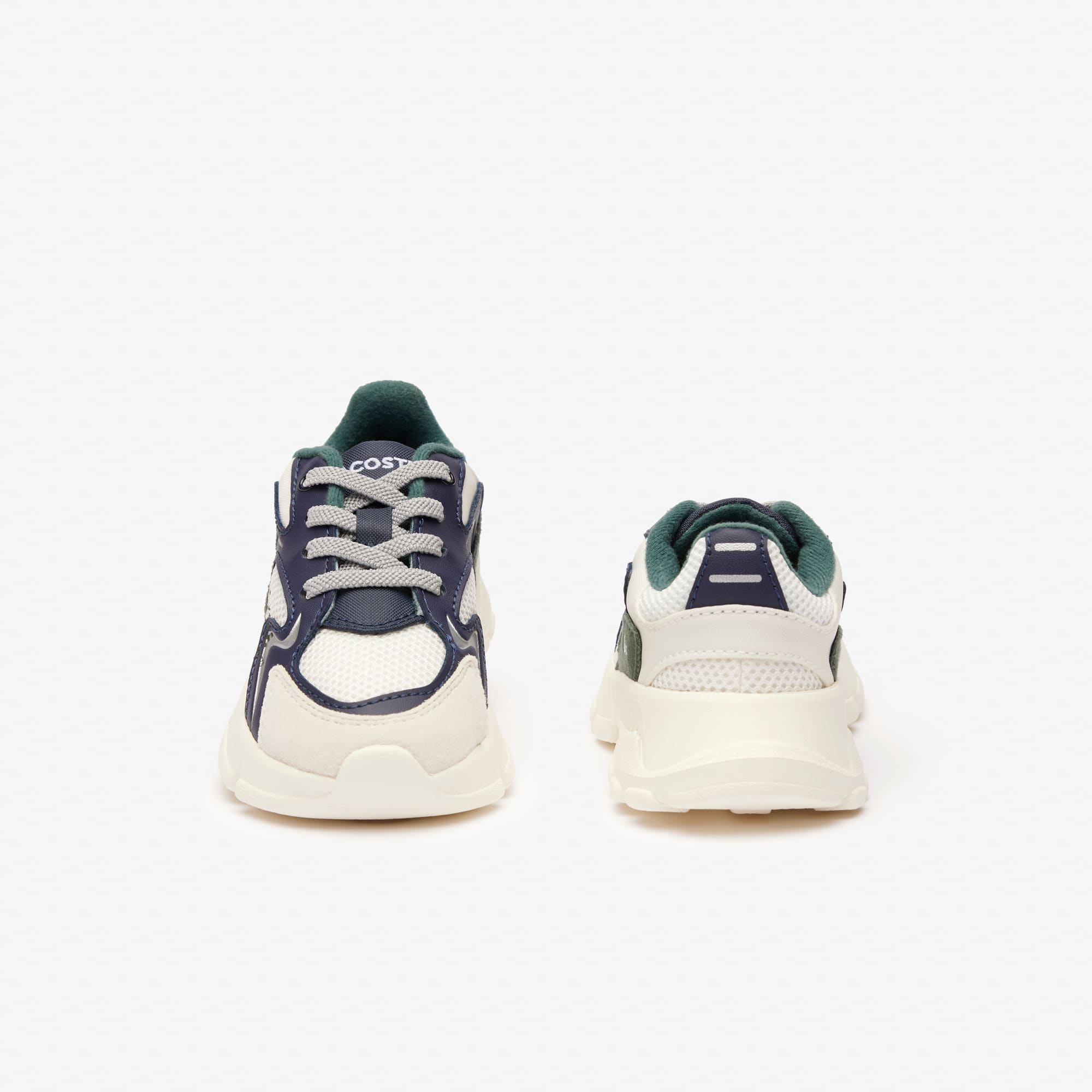 Sneakers L003 Neo bébé en textile Chaussures - Blanc - Lacoste - Enfant