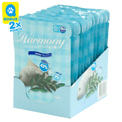Harmony Senior 7+ Thunfisch 12x80g