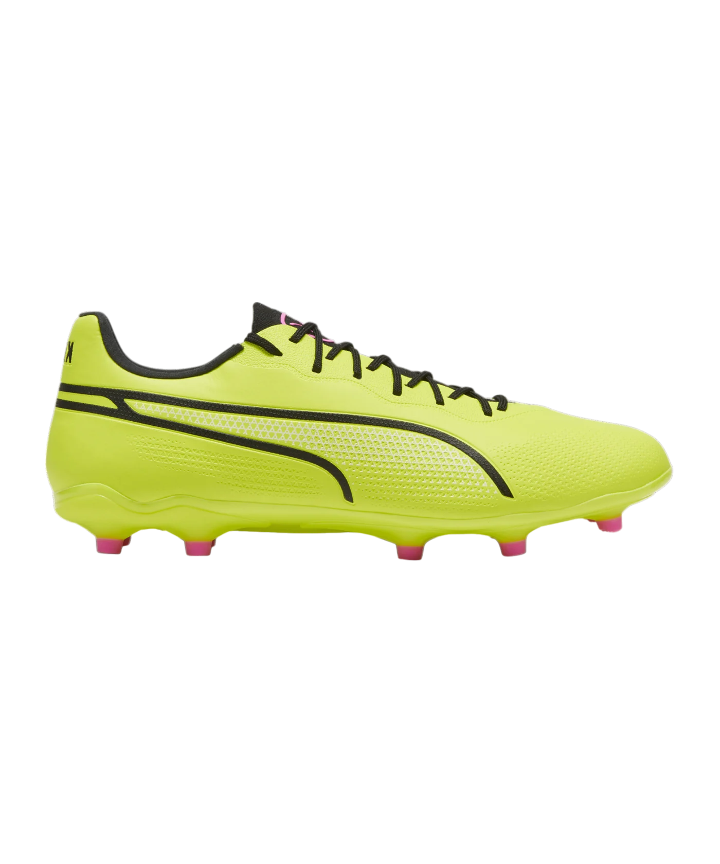 PUMA KING Pro FG/AG Phenomenal Gelb Schwarz Pink F05