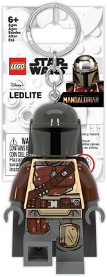 LEGO The Mandalorian Nøkkelring med LED-lys
