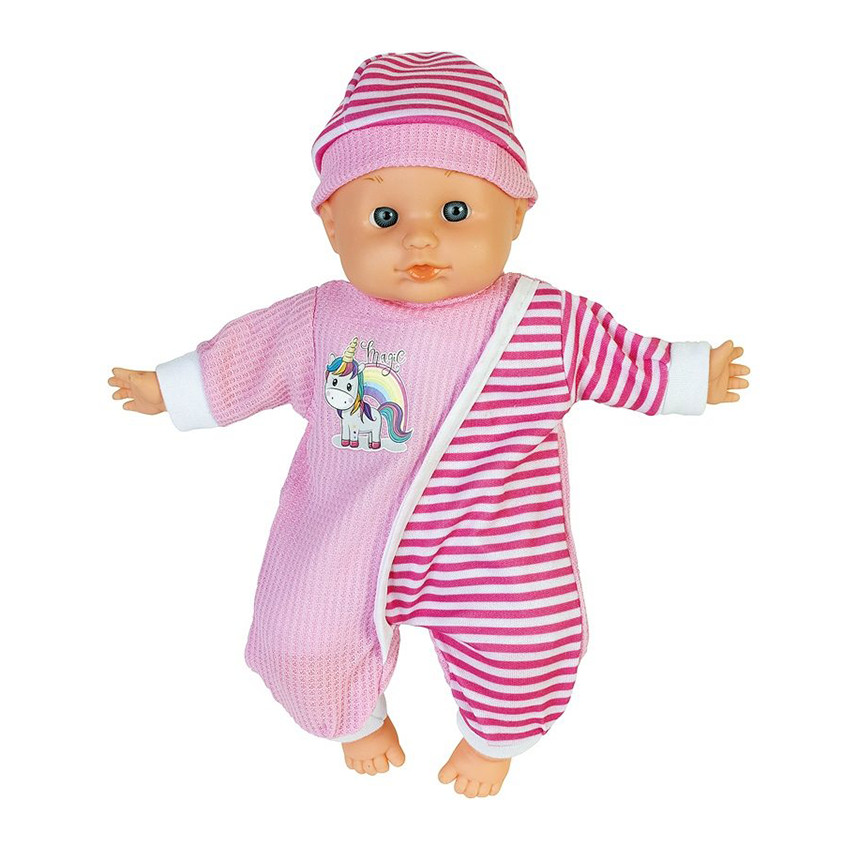 Poupon Parle/Pleure/Rit 6 Sons 30 cm