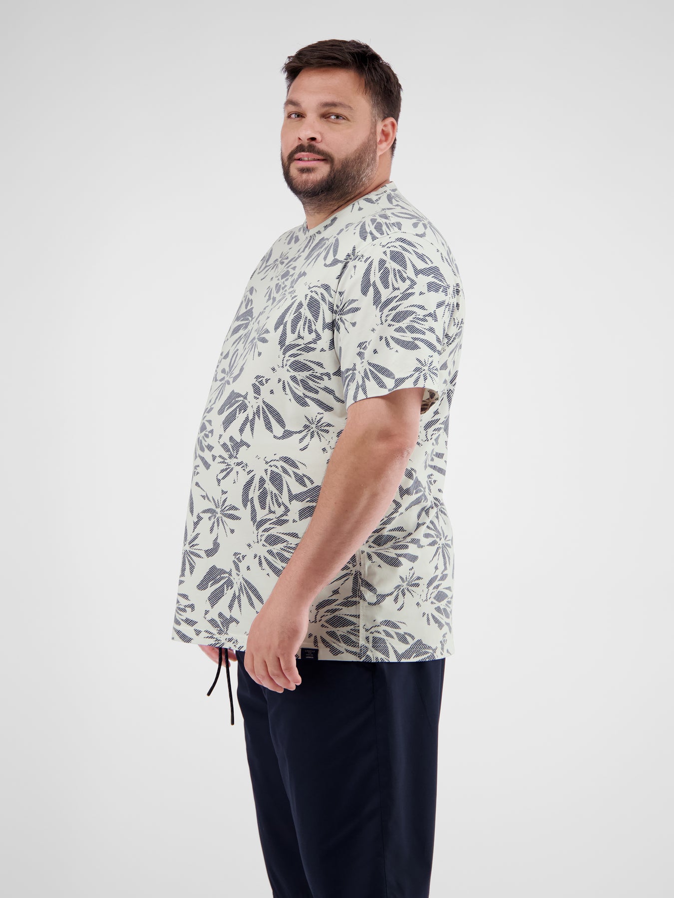 Übergrößen T-Shirt mit hohem Tragekomfort durch Stretchanteil