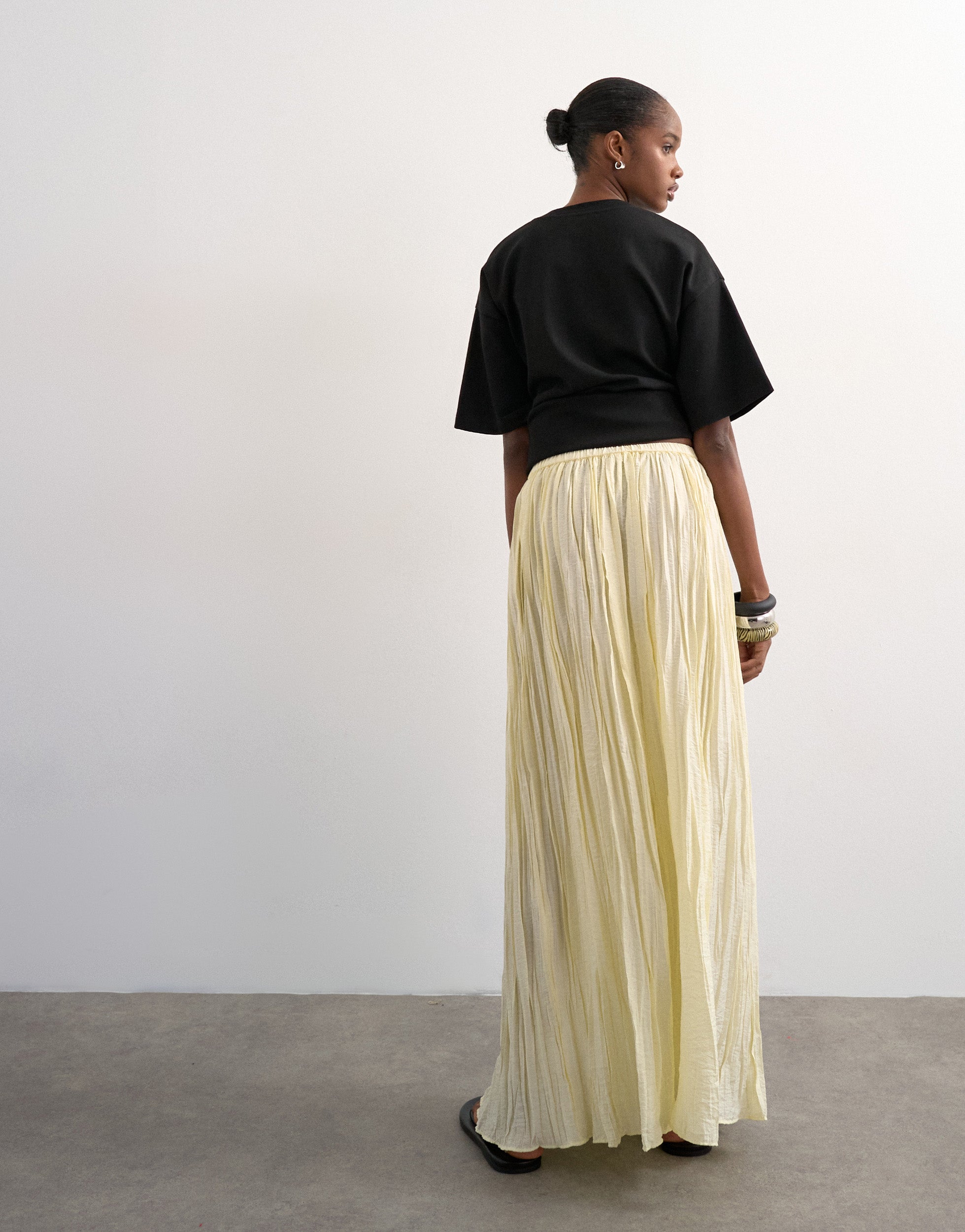 TSTHEA High rise Lange rok
