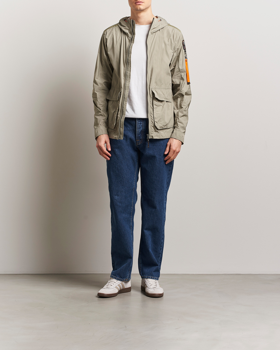 Parajumpers Jonty Rescue Uniform Hooded Jacket Silver Sage