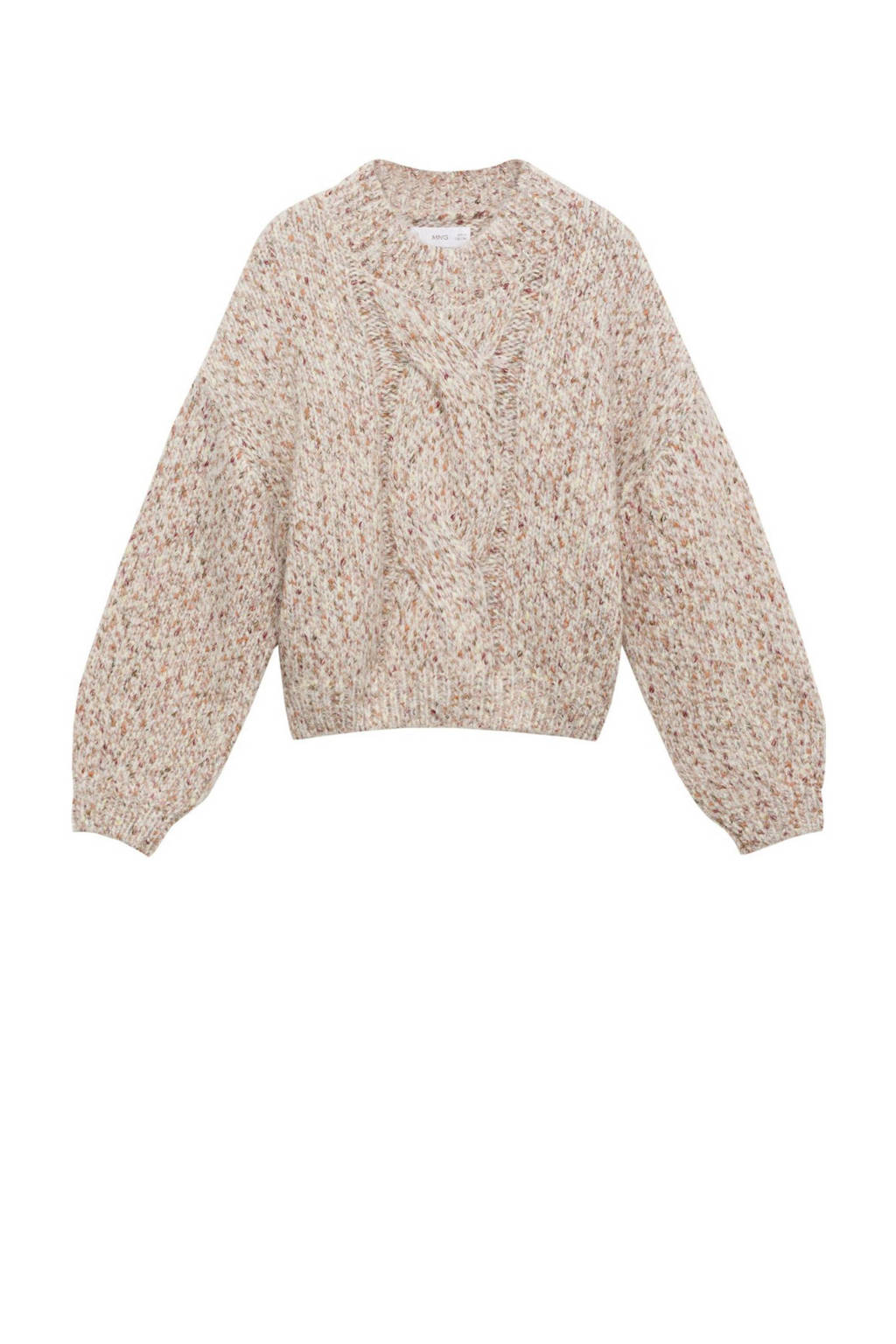 Mango Kids gebreide trui roze