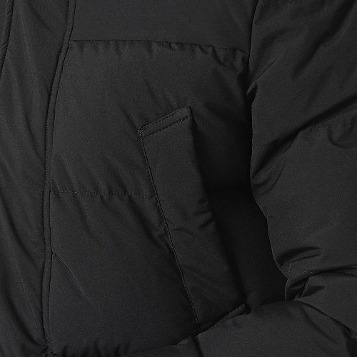 Doudoune Capuche Longue Noir