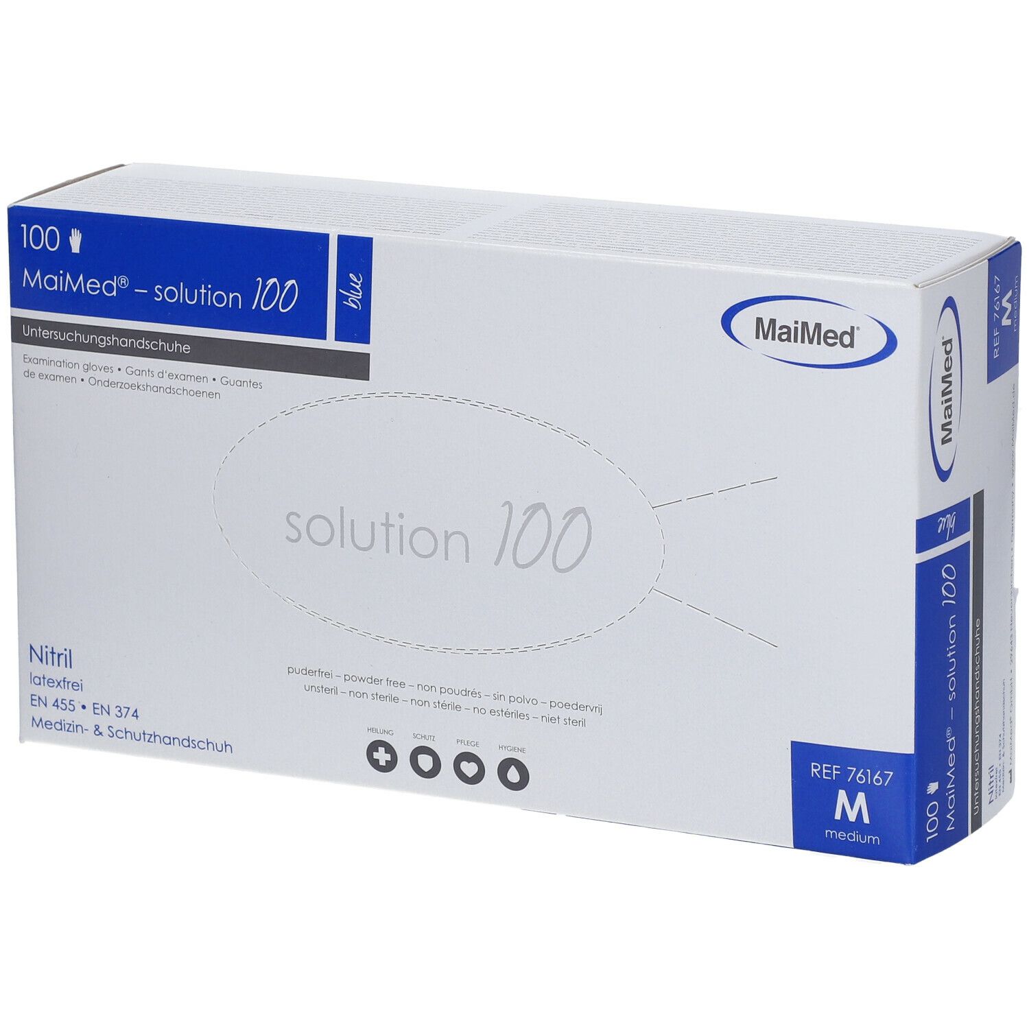 PARAM Einmalhandschuhe Nitril Größe M