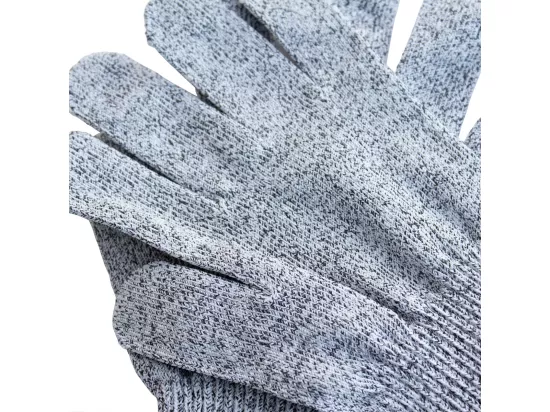 Gants résistants aux coupures Classe 5 EN388 Lot de 2 Taille M - Gris