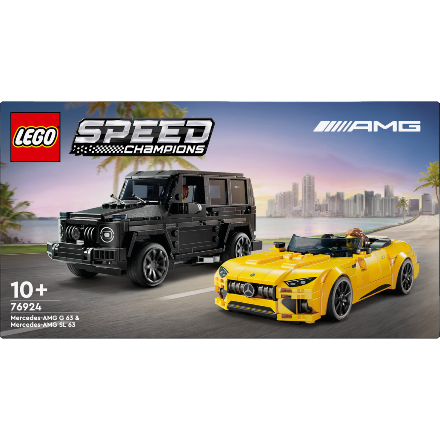 LEGO® Speed Champions 76924 Mercedes-AMG G 63 & Mercedes-AMG SL 63