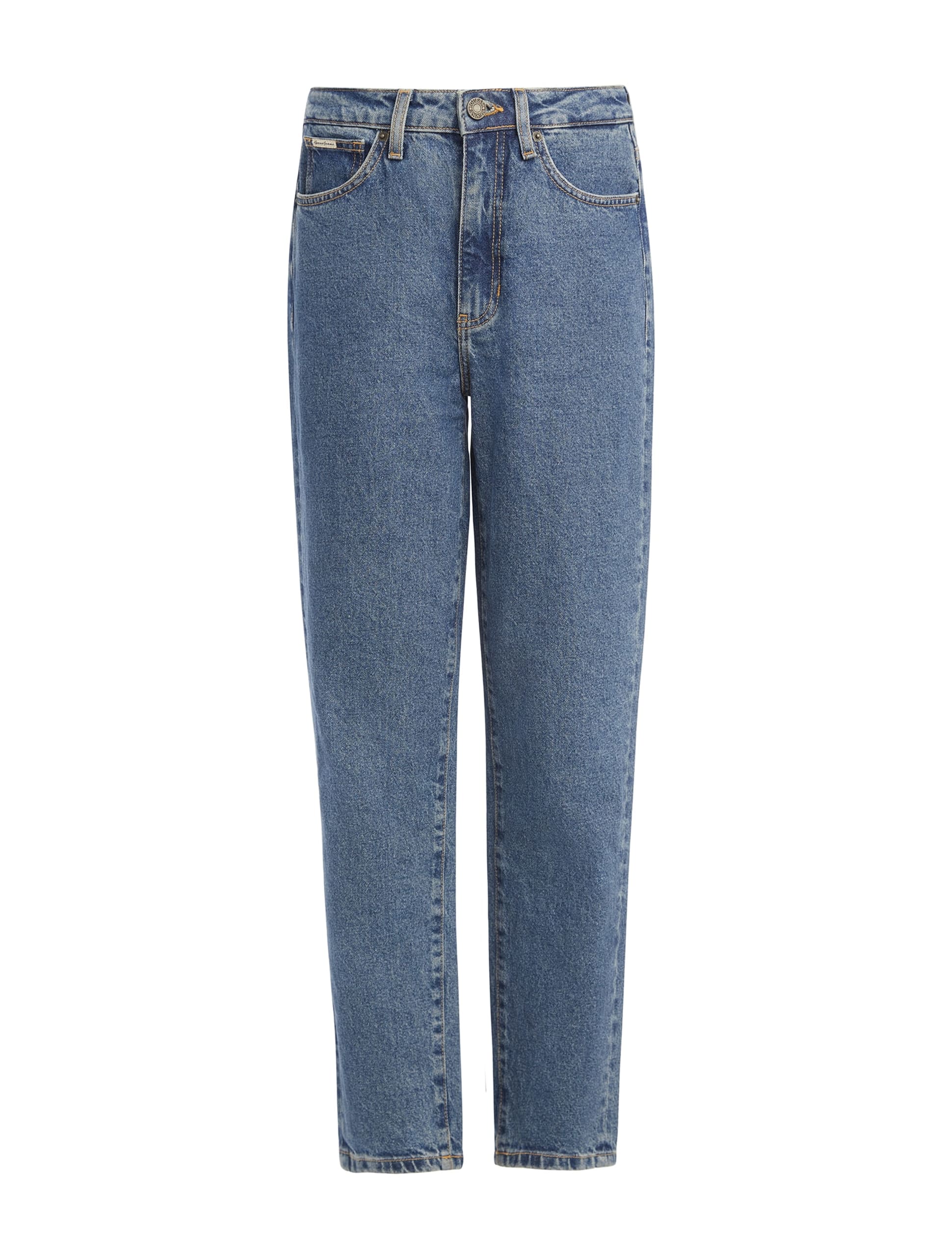 Calça jeans estilo mãe G06