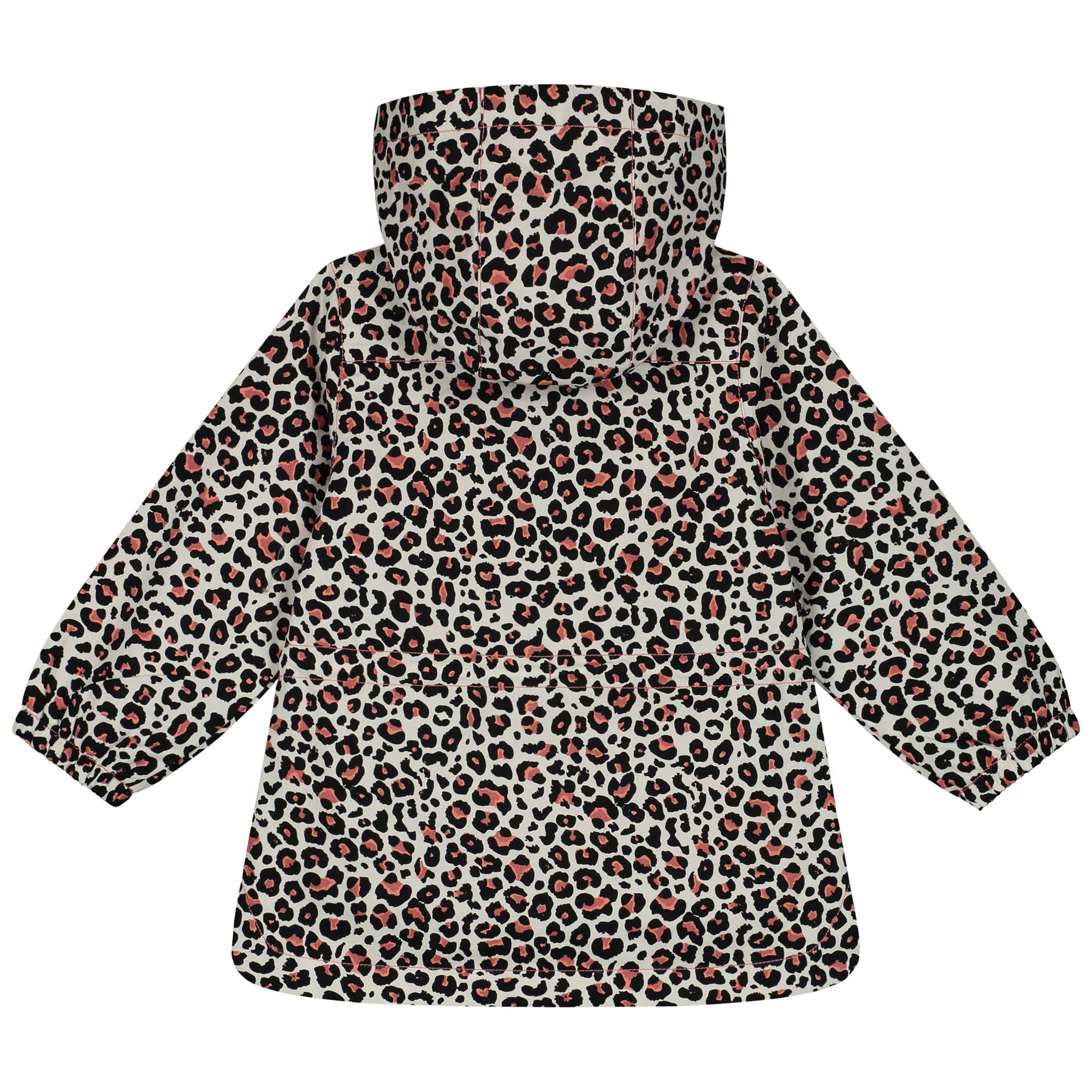 Prénatal peuter zomerjas lange mouwen panterprint beige