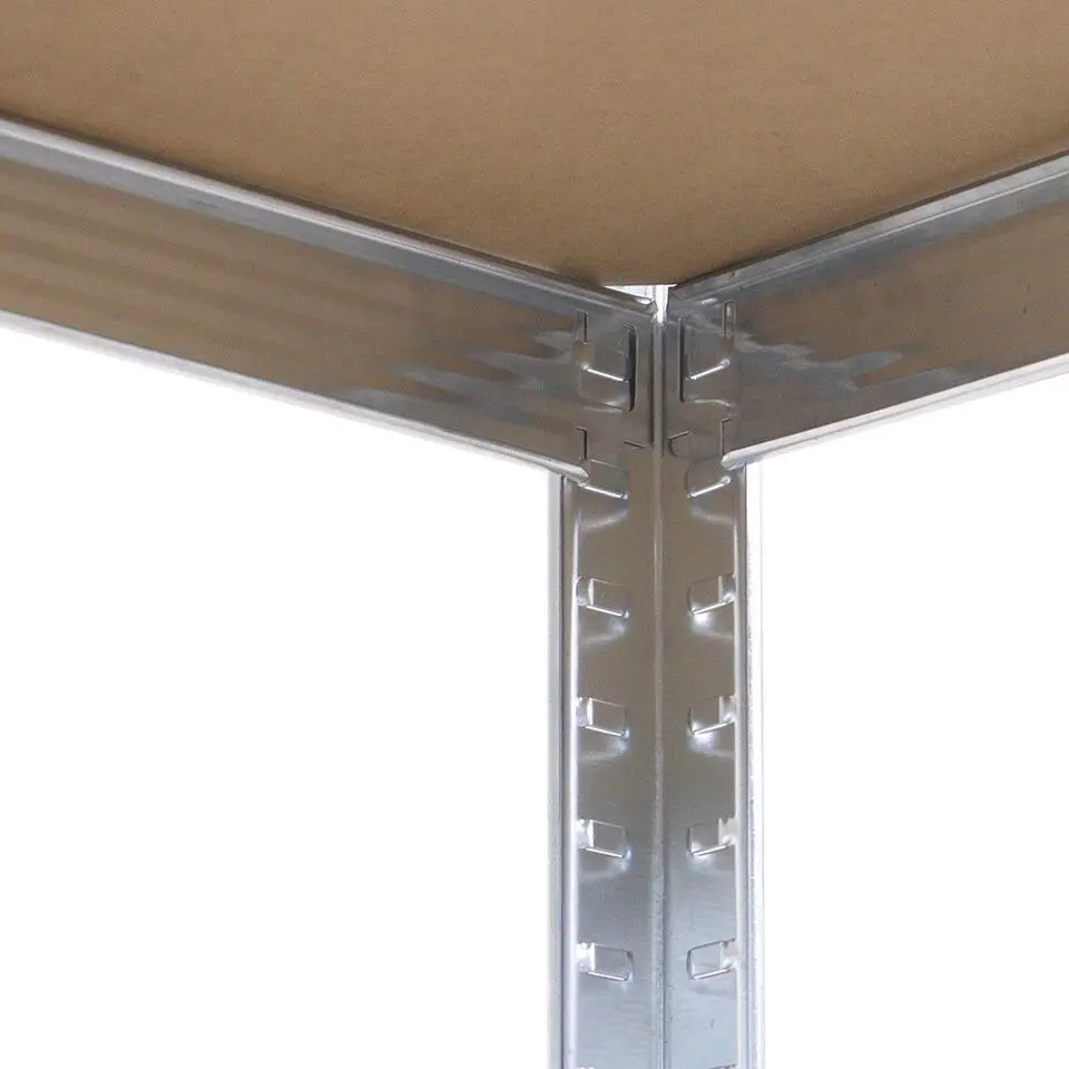 Stellingkast / Magazijnstelling - Zilver - 5 planken