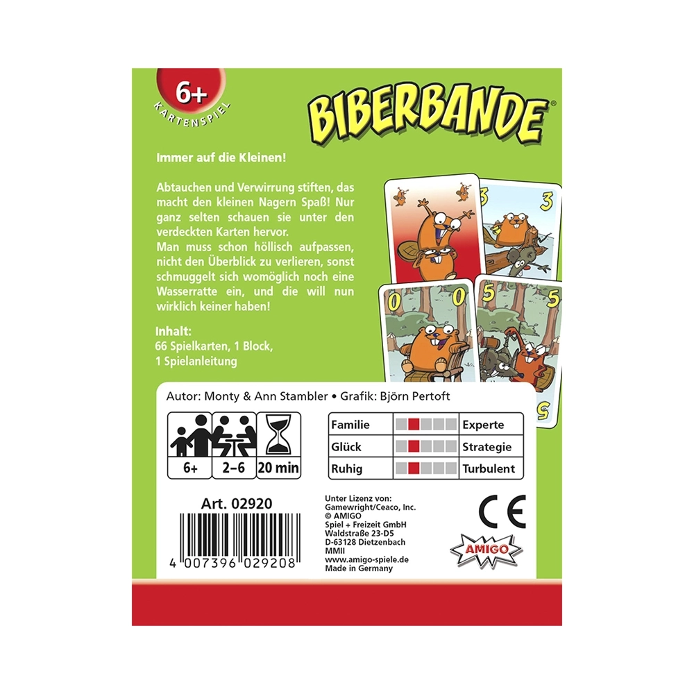 AMIGO Biberbande Kartenspiel