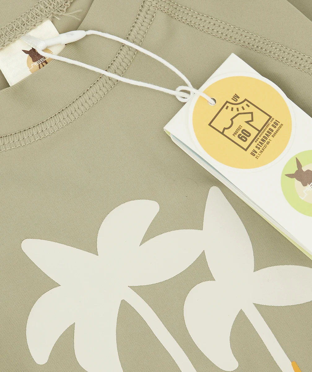 LASSIGT-SHIRT PALMIERS MANCHES LONGUES ANTI-UV BÉBÉ
