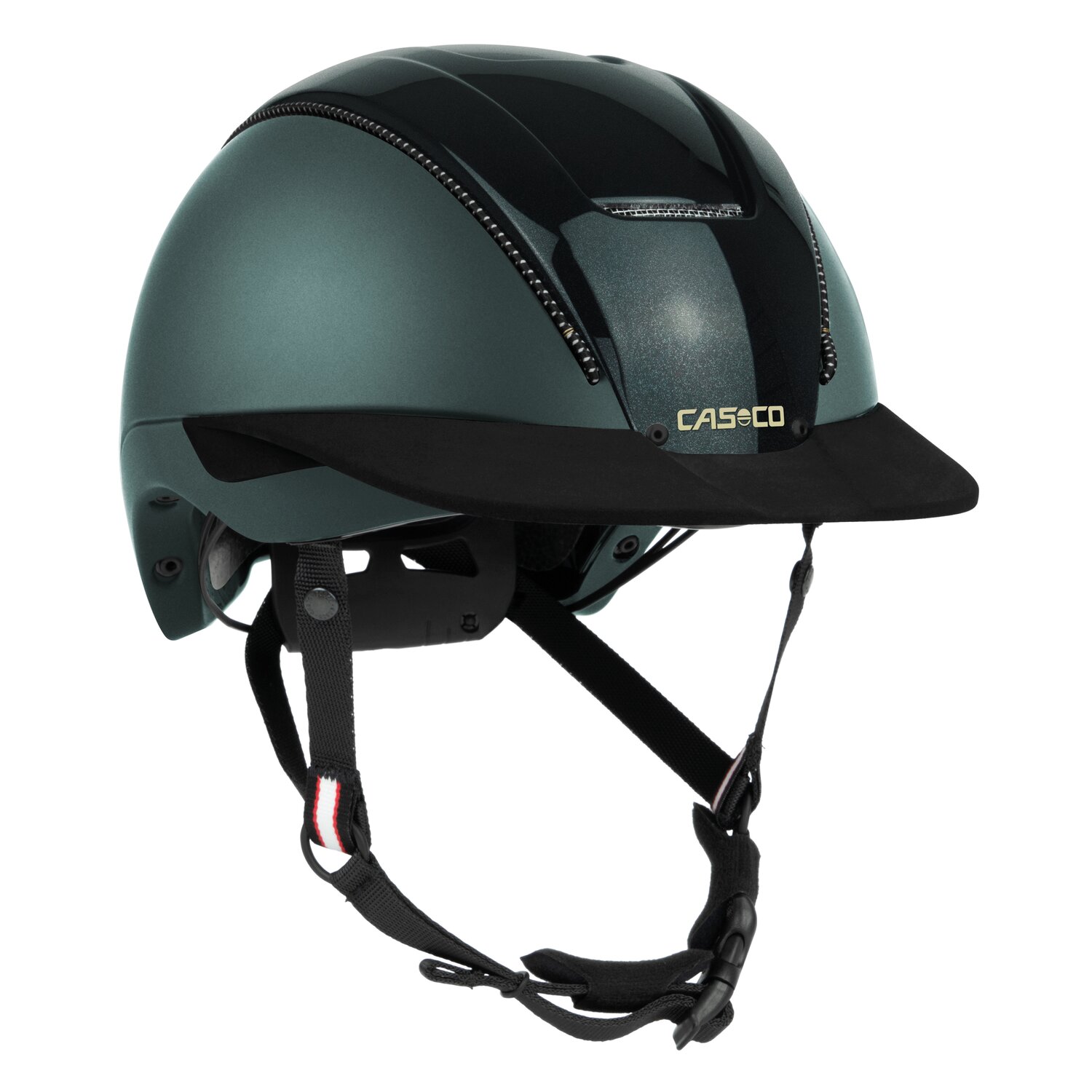 CASCO Reithelm Duell  - smaragdgrün