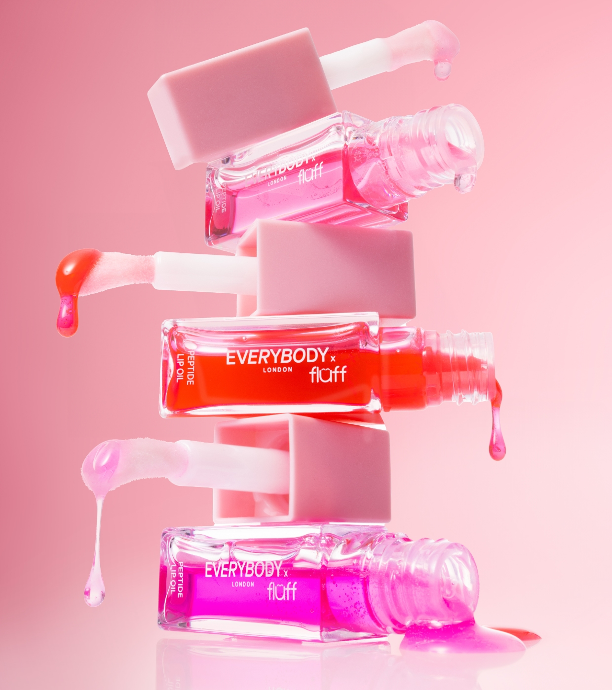 Everybody London - *Fluff Collection* - Óleo Labial com Peptídeos - Candy Juice