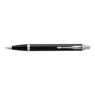 Parker IM - Stylo à bille noir/argent - encre bleue