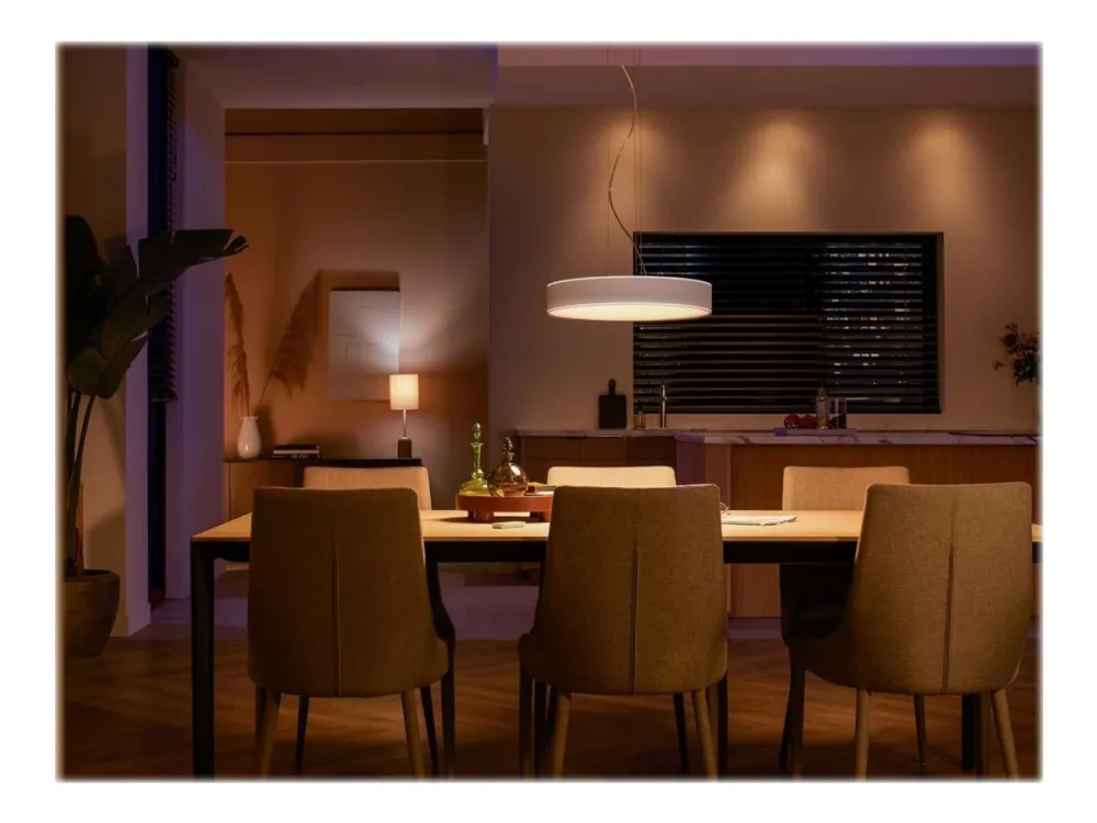Philips Hue White ambiance Enrave - Vedhængslampe - LED - 33.5 W - varmt til køligt hvidt lys - 2200-6500 K - hvid