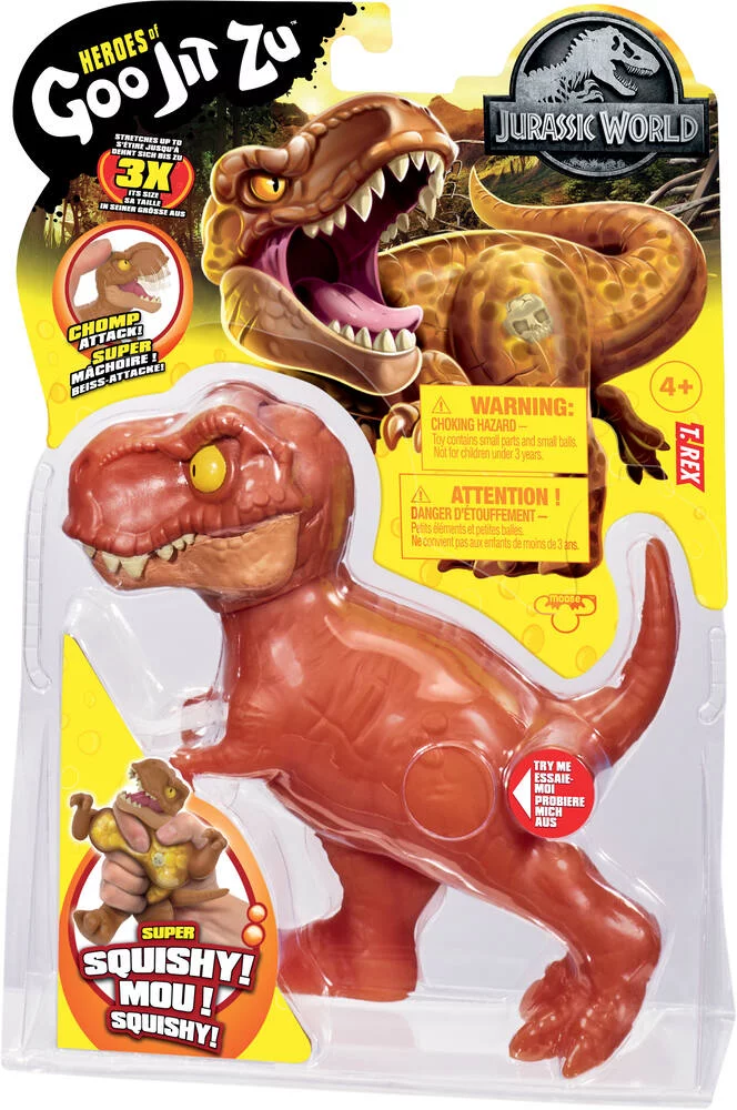 DINO T-REX JURASSIC WORLD  GOO JIT ZU