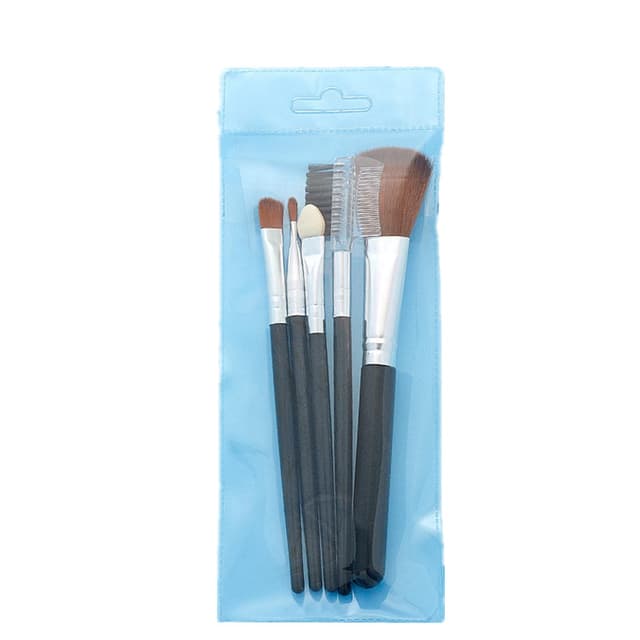 Make-up børstesæt med 5 børster Sort