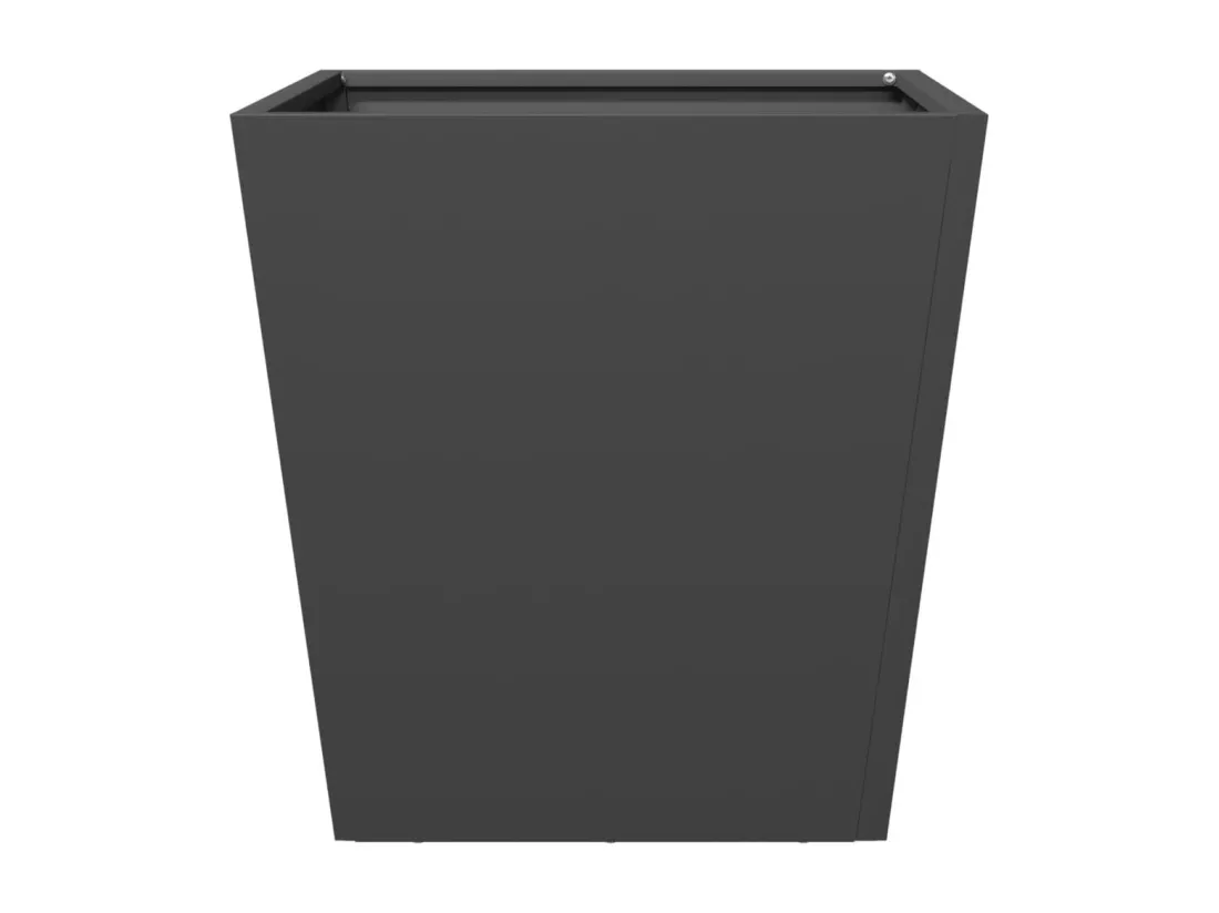 Jardinière bac lit surélevé noire 40 x 40 x 40 cm 02_0038952