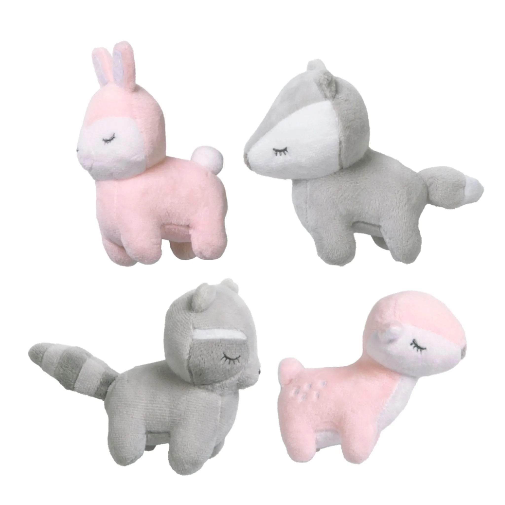 Trend Lab Mobile Musical - Animaux Roses