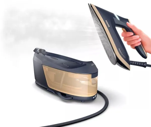Philips PerfectCare 6000 Series PSG6066 - Dampstrygejern med automatisk afbrydelse - såleplade: SteamGlide Advanced - 2400 W