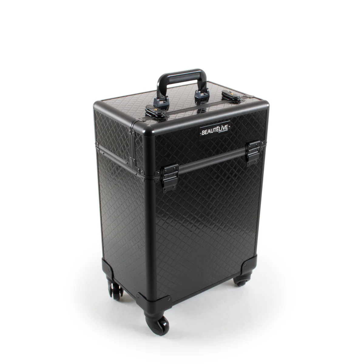 Valise Professionnelles Noire Matelassée 4 roues DUBAI