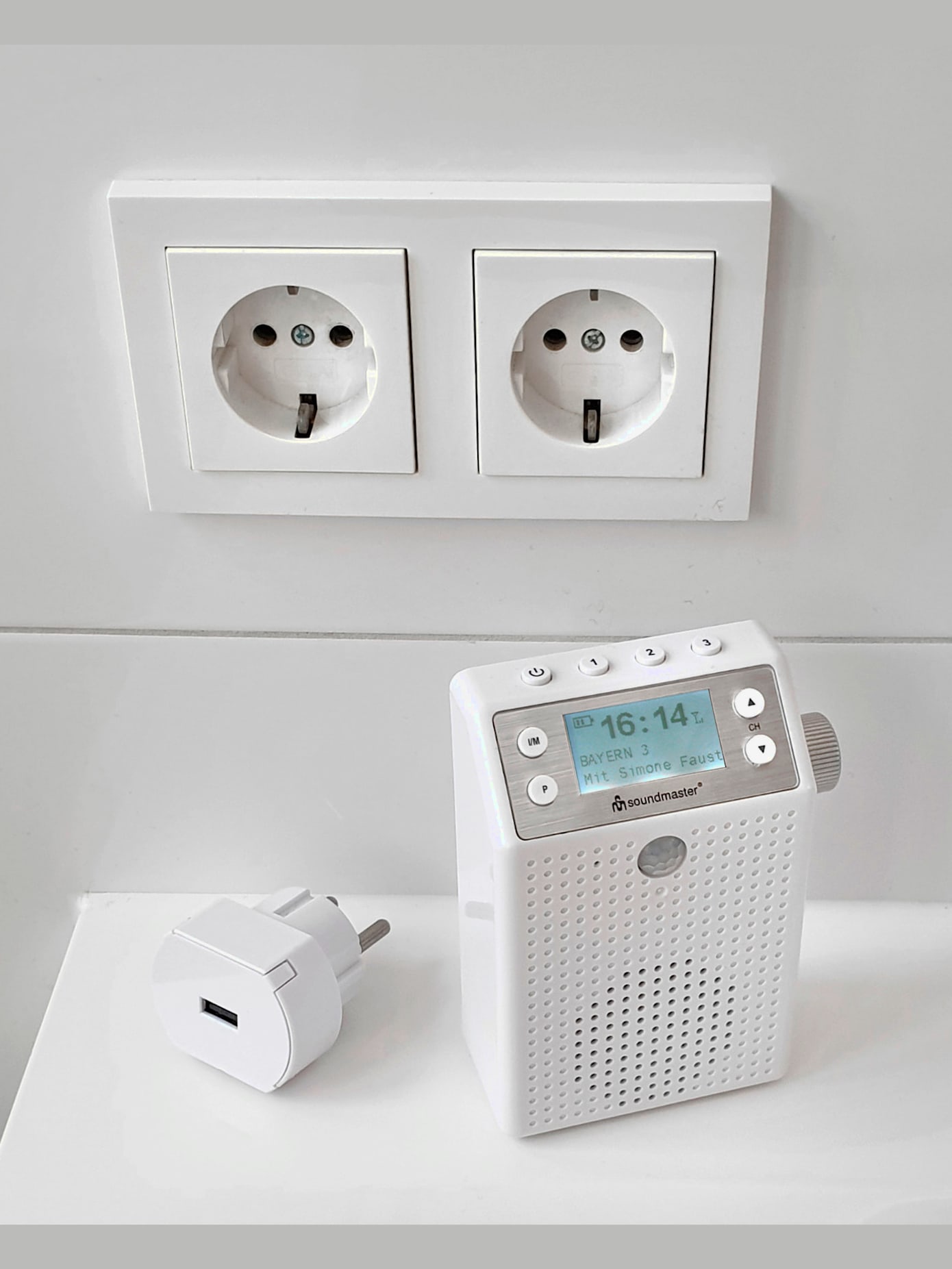 Radio retro radio sur prise