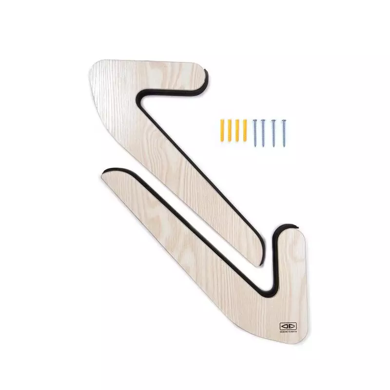 Rack mural pour surf OCEAN & EARTH Longboard Timber Wall Rack