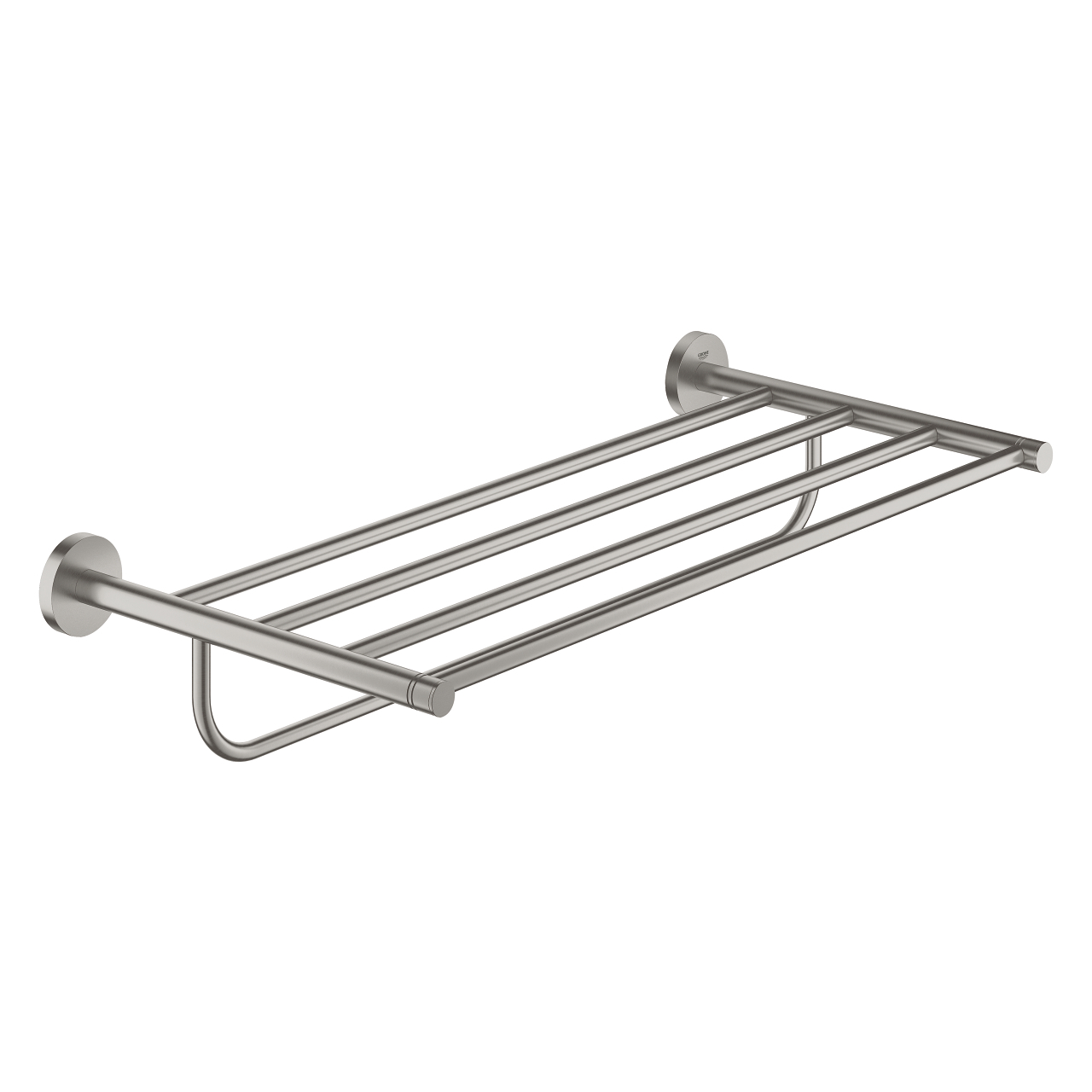Grohe Essentials handdoekrek met plateau 55cm supersteel