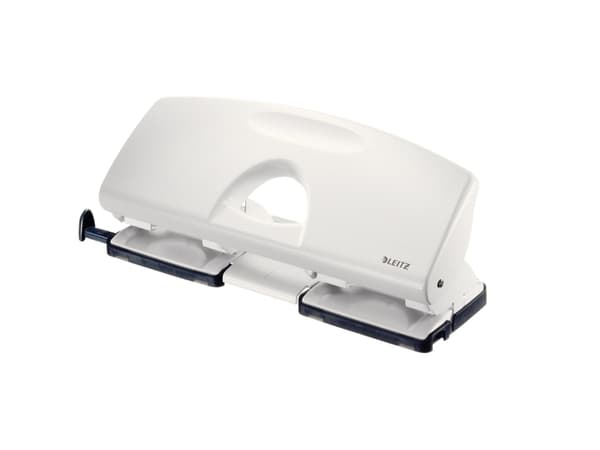 Leitz - Hullstanser - 25 ark / 2.5 mm - 4 hull - stål - grå