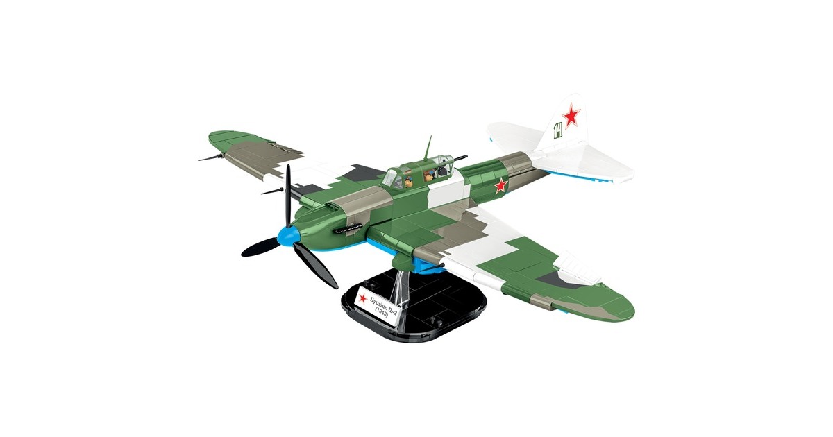 COBIHistorical Collection - Ilyushin IL-2 1943 Constructiespeelgoed  (Schaal 1:32)