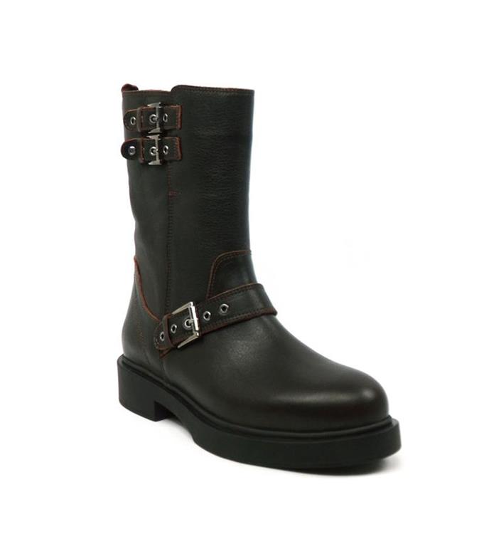 Babouche perla-52 dark brown