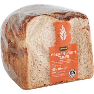 Jumbo - Boeren Tijgerbrood Bruin - Half