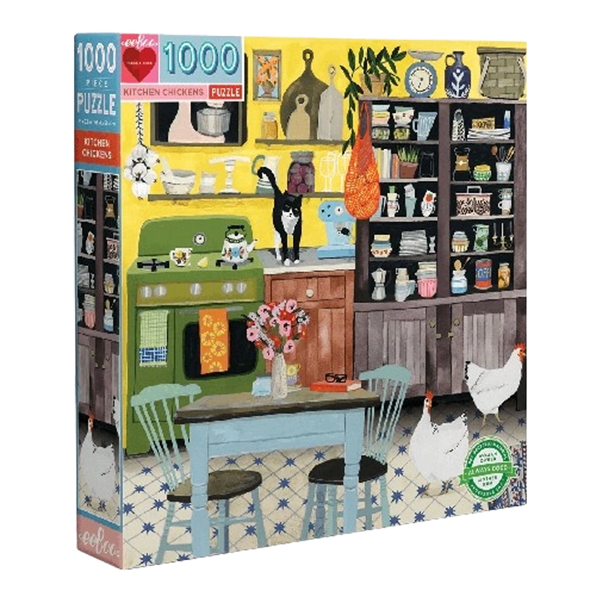 Puzzle Kitchen Chickens