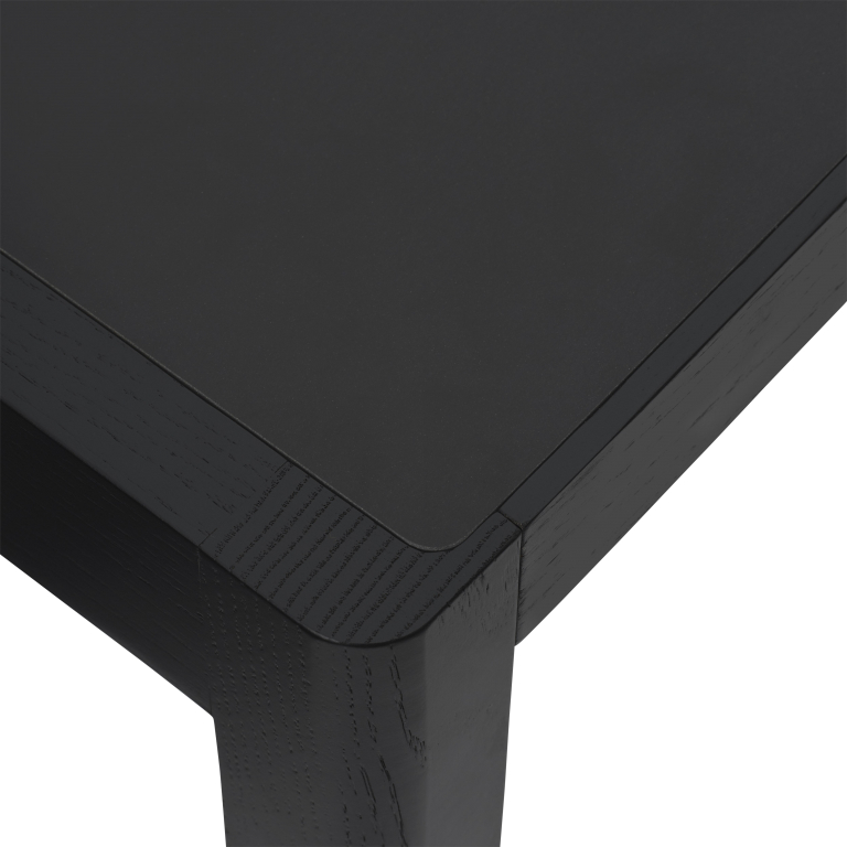 Muuto Workshop tafel 200x92cm zwart linoleum