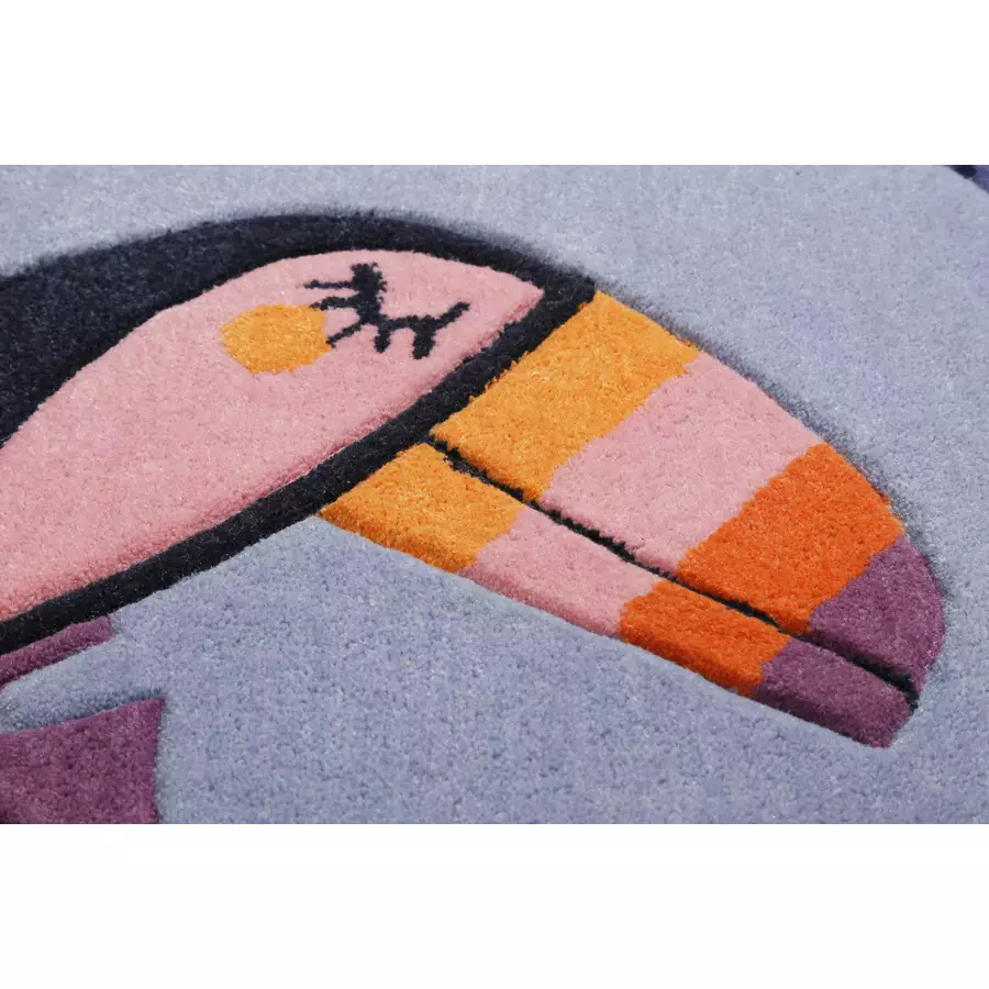 Esprit Kinderteppich E-Toucan blau