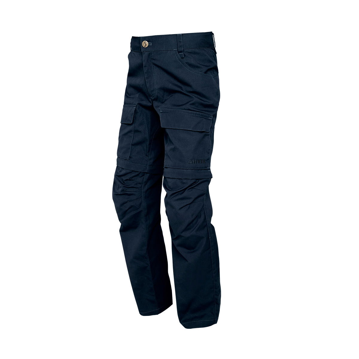Asivik Hike Zip-Off bukser, junior (Dark Blue) - Spejder Sport