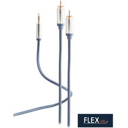 Cordon audio, 2x fiche RCA - jack 3,5 mm mâle