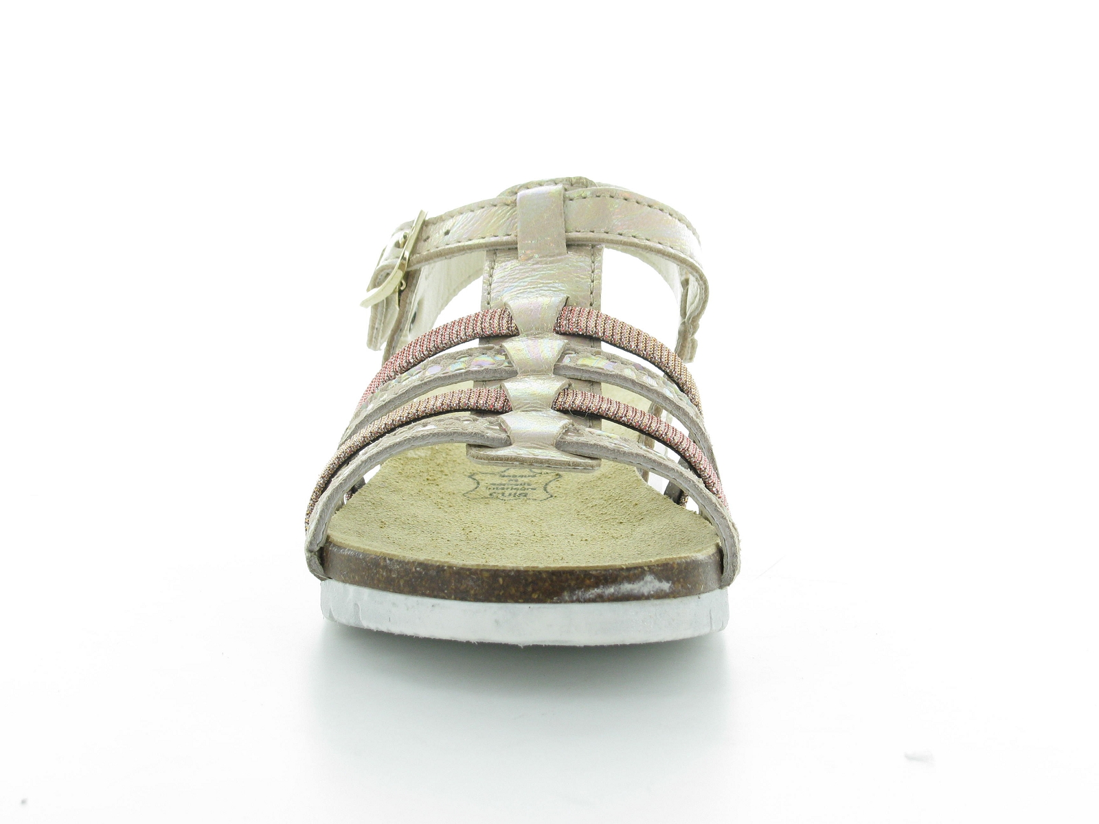 Bopy-EGERIA Cuir Beige Metal