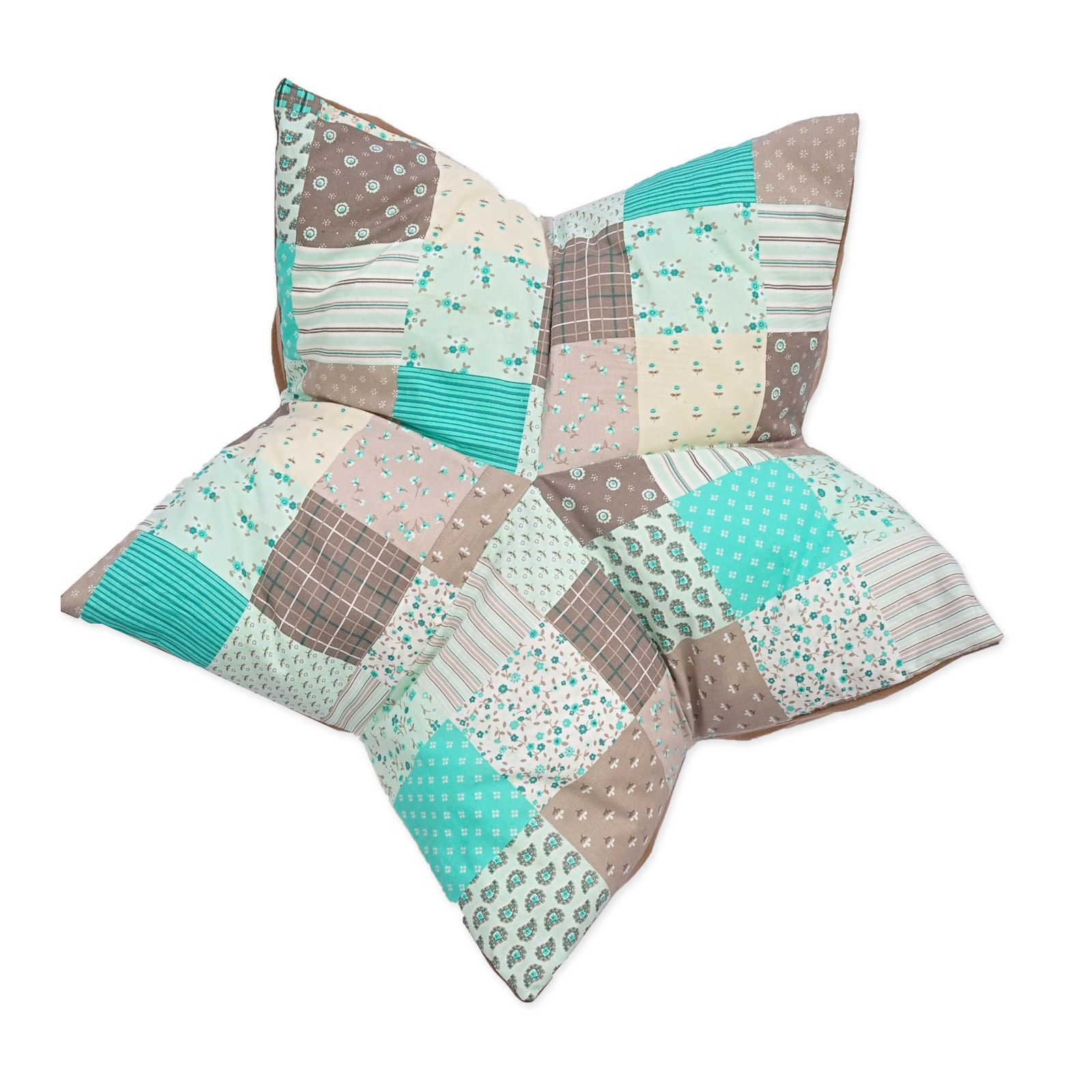 Aumüller Sternenkissen Patchwork - Liegekissen für Hunde und Katzen