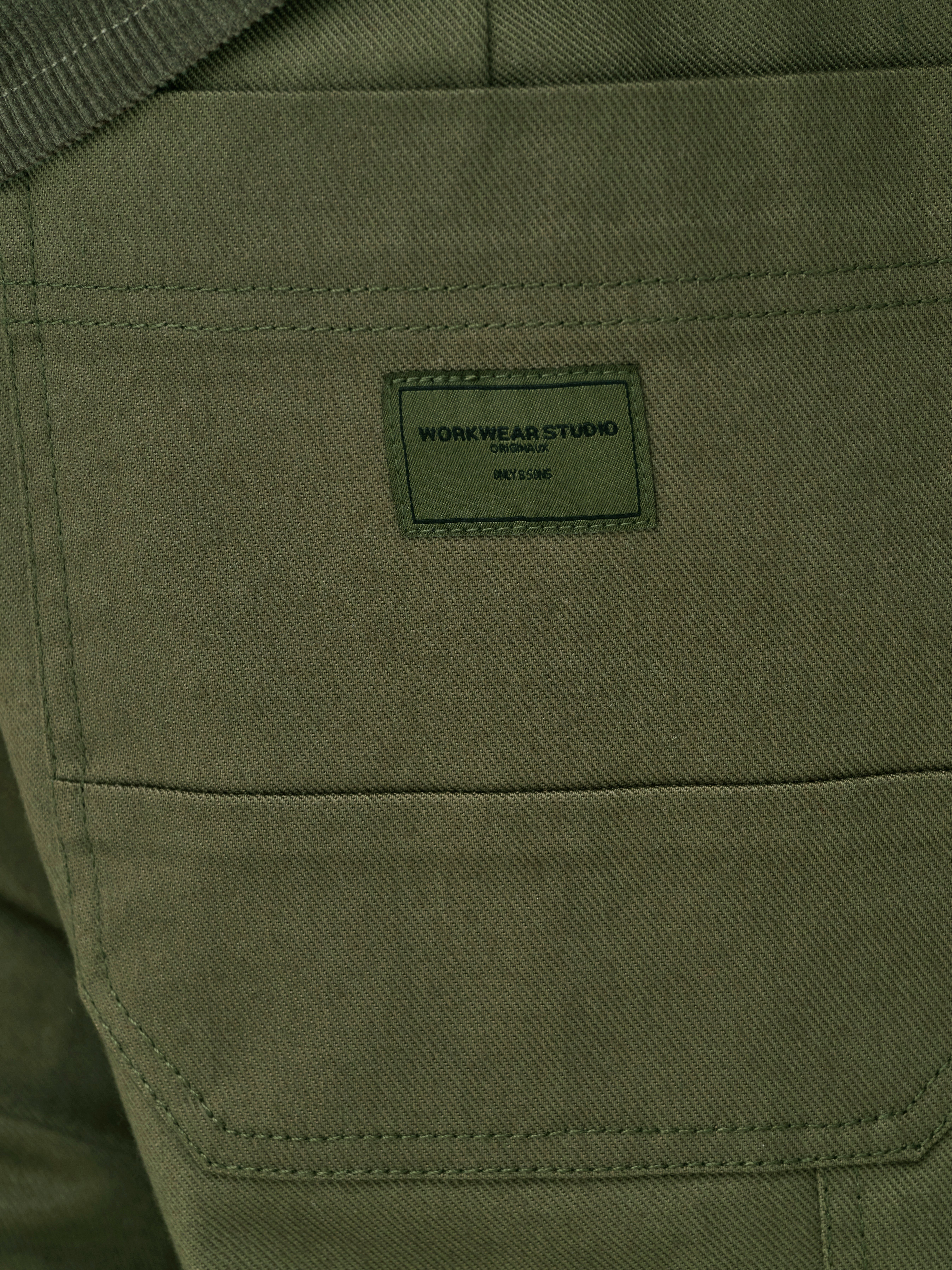 ONSEDGE Gerade geschnitten Hose Olive Night
