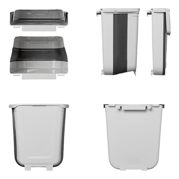 Avfallsbeholder 8L sammenleggbar for campingvogn/bobil