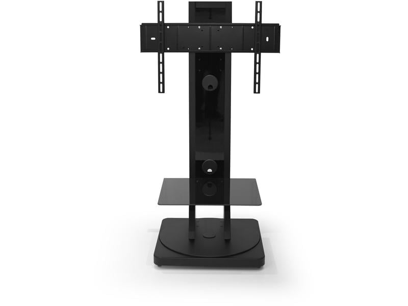 PureMounts TV-Trolley GI-PM-140S Schwarz Höhenverstellbarer, schwenkbarer TV-Standufss bis 75