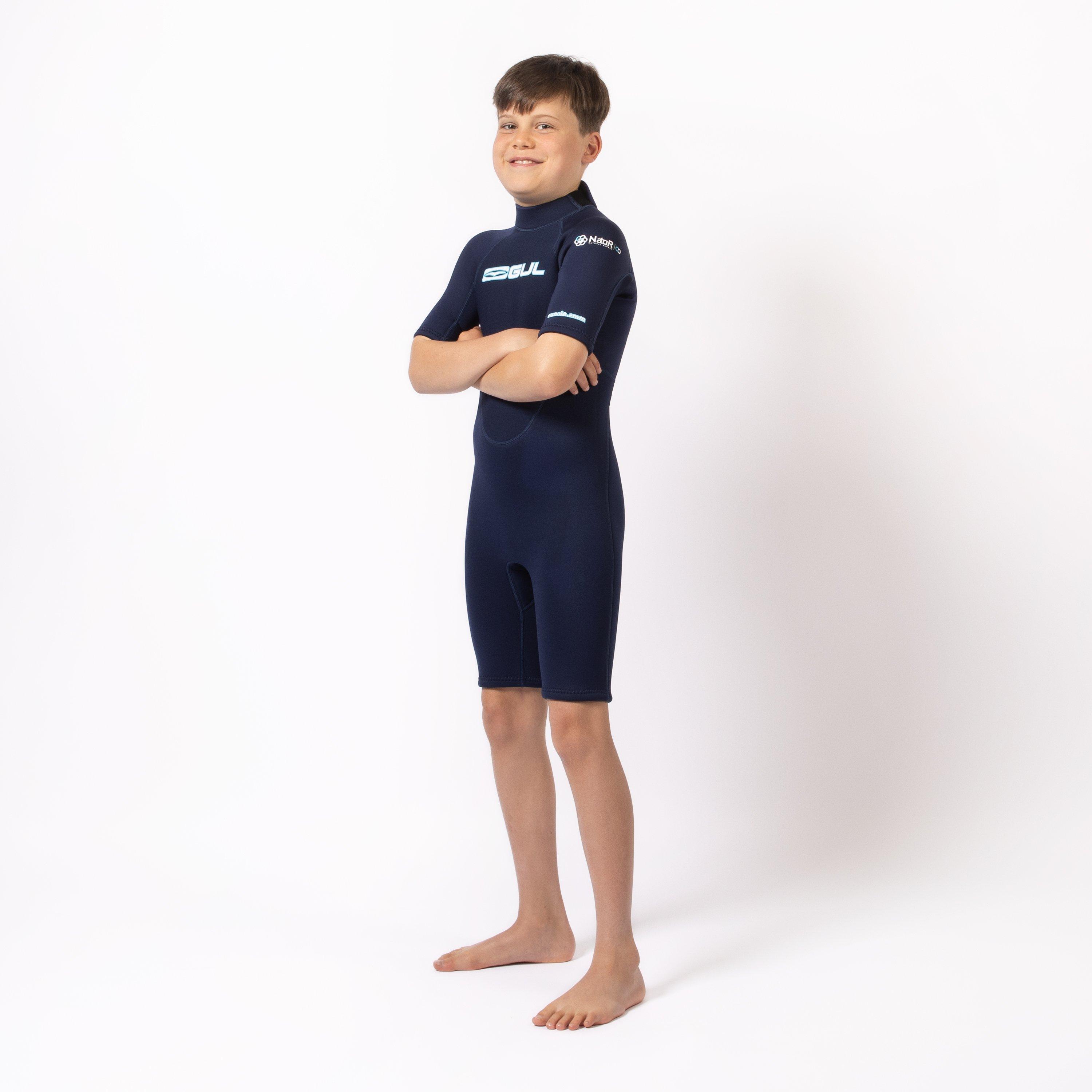 Gul Eunioa NatuR Natural Rubber 2mm Shortie Wetsuit Juniors