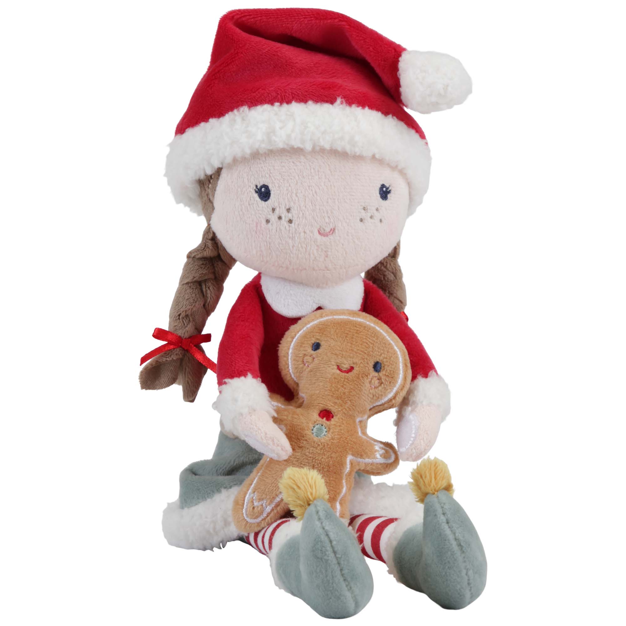 Little Dutch kerstpop Rosa multi
