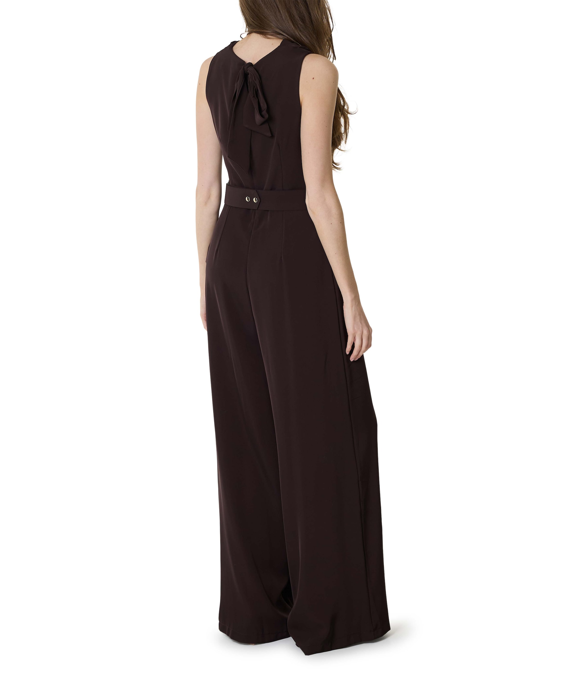 Rinascimento DIANA B-219/26 Tuta dames jumpsuit bruin