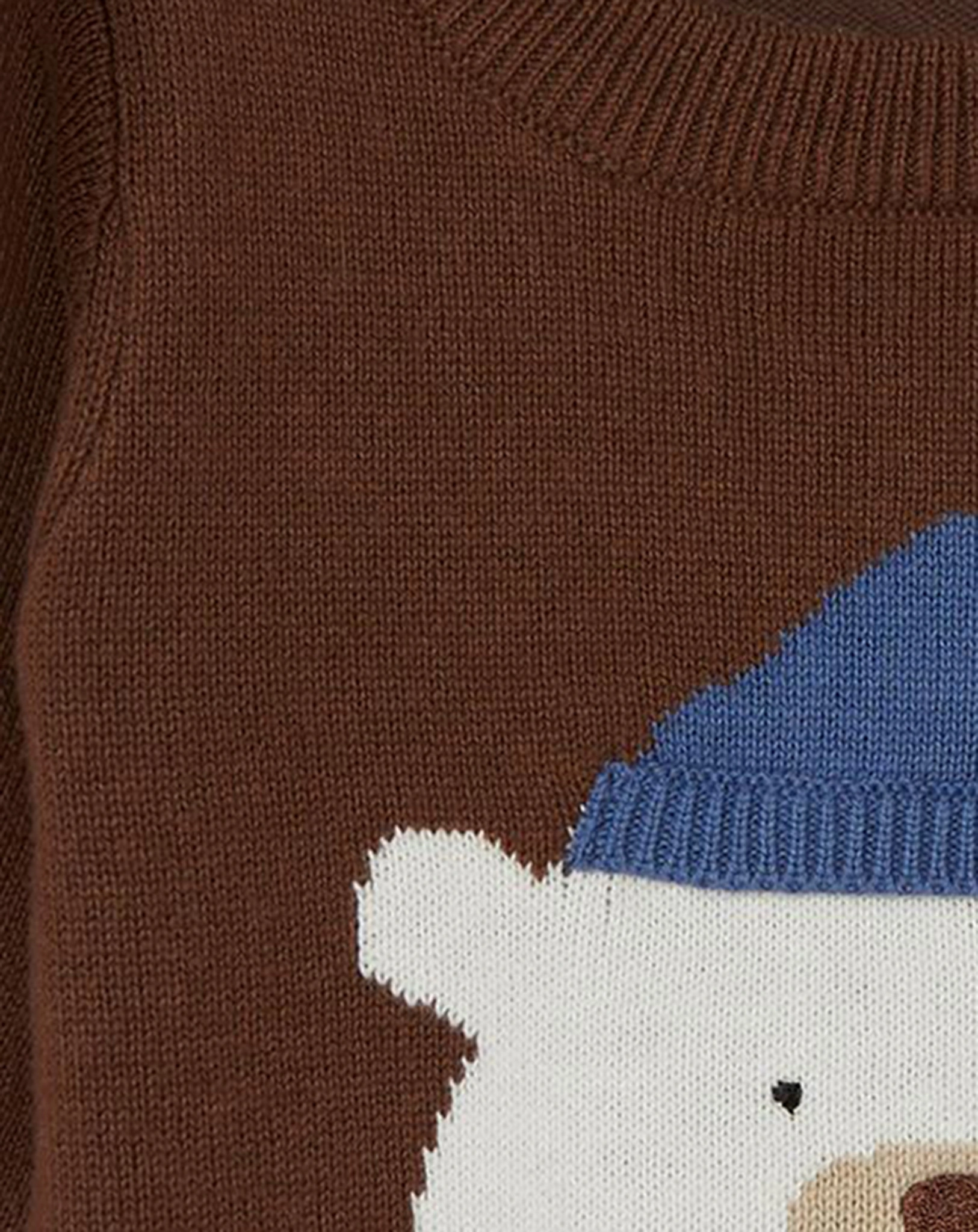 Strickpullover NBMSENIS POLAR BEAR in mustang